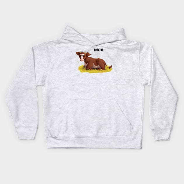 Cow Kids Hoodie by ThePieLord